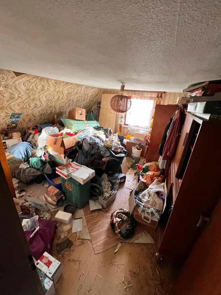 Wohnung vor der Räumung